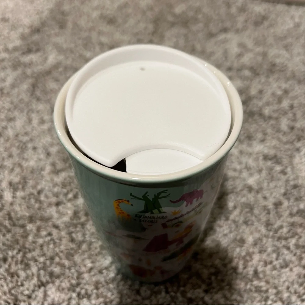 Disney Parks Starbucks | Animal Kingdom Park Map DINOSAUR Coffee Cup Tumbler Cup
